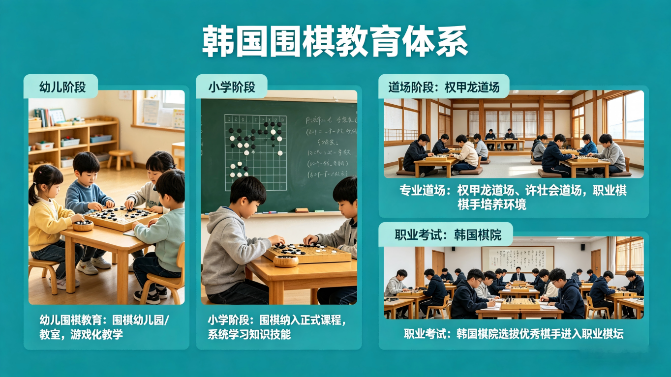 完善的围棋教育体系