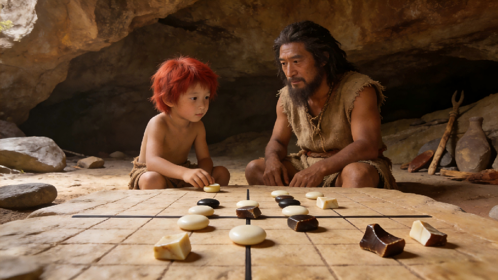 尧造围棋教子丹朱